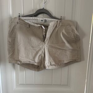 Old Navy Women's Tan Bermudas
